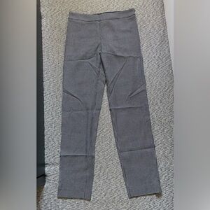 Armani Collezioni Black and White Patterned Dress Pants